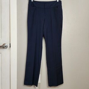 Elle‎ Dress Pants Women's 10 Classic Fit Blue Trousers Professional Workwear